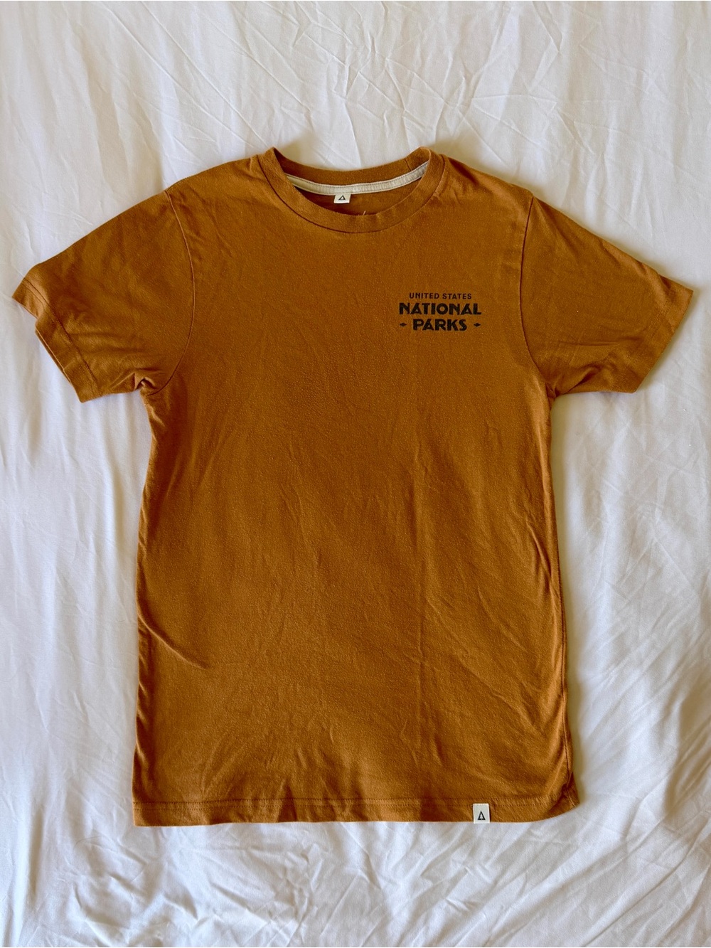 National Parks Short Sleeve Tee in Rust Brown (UNISEX)
